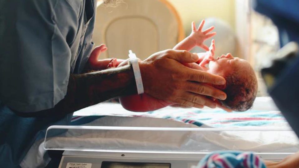 Newborn in UAE Hospital