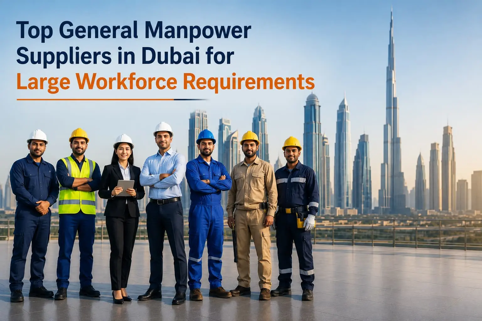 Top General Manpower Suppliers in Dubai for Large Workforce Requirements